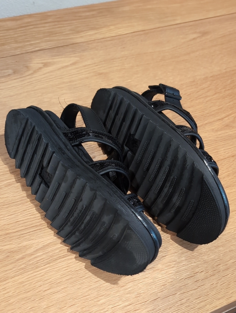 Dr Martens Yelena Sequin Sandals - Picture 4 of 5